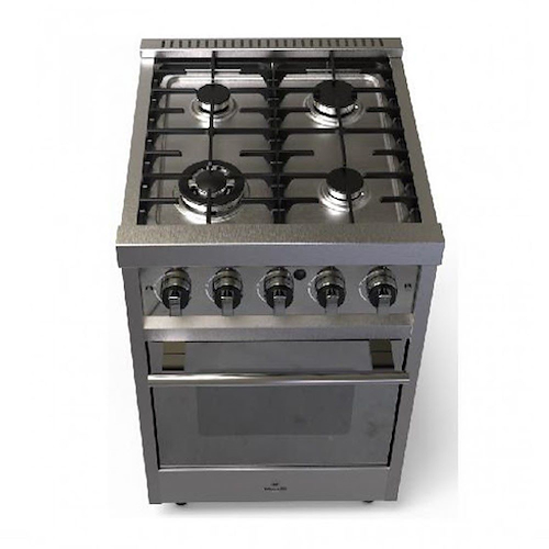 COCINA GN-PUERTA VISOR-60CM-4 HORNALLAS-REJAS DE FUNDICION MORELLI ZAFIRA 600-18022 miniatura