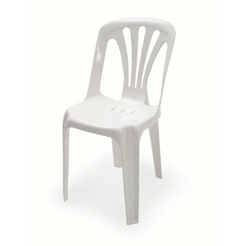 SILLA NIKOLAS BLANCO-PVC MUNRO 1-00160
