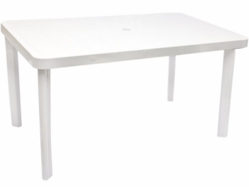 MESA RECTANGULAR -140X85X73CM-DESMONTABLE-BLANCO MUNRO 3-00510