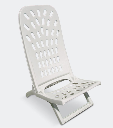 REPOSERA PLEGABLE PLAYERA-BLANCO-41.5X48X77.5CM MUNRO 3-00370