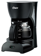 CAFETERA FILTRO-NEGRO-0.6LTS-4 POCILLOS-FILTRO PERMANENTE OSTER DR5B