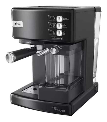 CAFETERA EXPRESS-NEGRO-15 BAR-AUTOMATICA-CAFE MOLIDO OSTER EM6603B