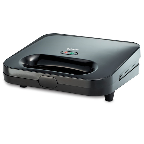 SANDWICHERA-NEGRO-ANTIADERENTE-PARA DOS SANDWICHES OSTER OST2885