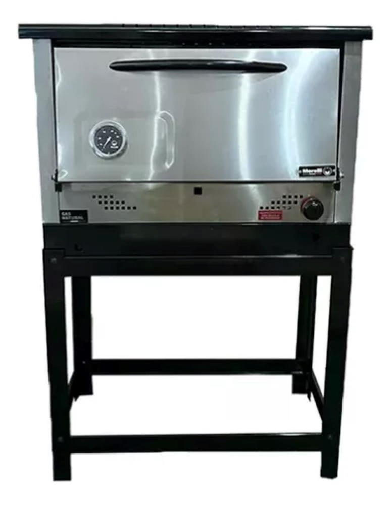HORNO ACERO-GN-ENLOZADO-3 ESTANTES-6 MOLDES SAHO OKASHI H6 108028