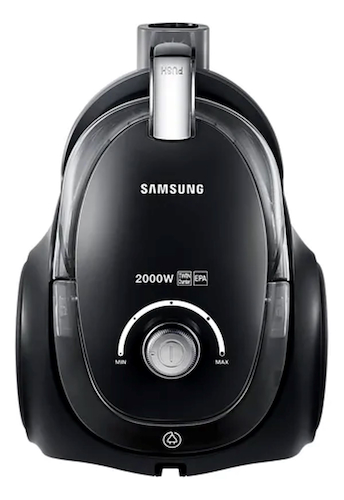 ASPIRADORA-2000W-EVONY BLACK--SIN BOLSA-REGULADOR DE VELOCID SAMSUNG VC20CCNMAEB/BG
