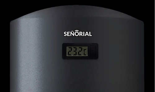 TERMOTANQUE ELECTRICO 60LTS-BLACK INFERIOR-COLGAR 330093 SEÑORIAL TSBE-60 miniatura