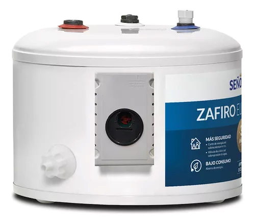 TERMOTANQUE ELECTRICO 20LTS-ZAFIRO-BIGAS SUPERIOR COLGAR SEÑORIAL TESZP-20