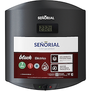 TERMOTANQUE ELECTRICO 40LTS-BLACK-INFERIOR 330092 SEÑORIAL TSBE-40