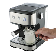 CAFETERA EXPRESS-NEGRO-20 BAR CAFE MOLIDO Y CAPSULAS- SMARTLIFE EC8501