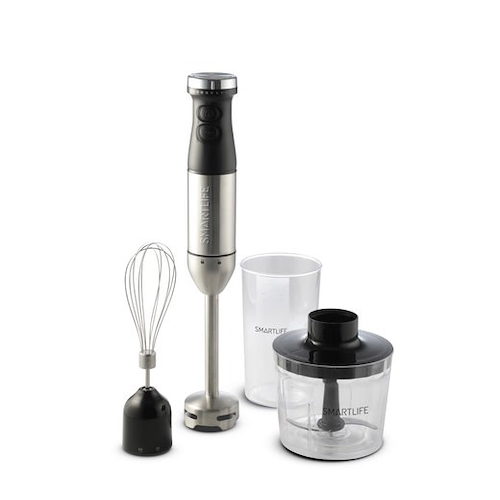 MINIPIMER ACERO/NEGRO-600W-2 VELOCIDADES-VARILLA METALICA SMARTLIFE SM5010PN