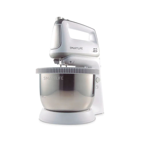 BATIDORA DE PIE-BOWL ACERO-300W-5 VELOCIDADES + TURBO SMARTLIFE SLHM5035IXPN