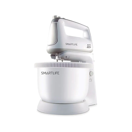 BATIDORA DE PIE BLANCO-300W-5 VELOCIDADES+TURBO SMARTLIFE SLHM5035PN