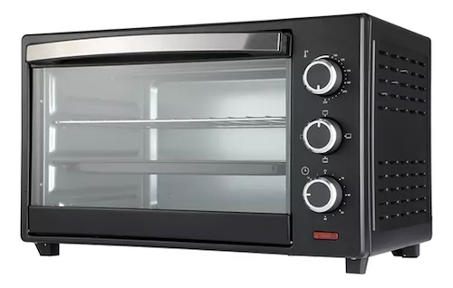 HORNO ELECTRICO 30LTS-NEGRO-TIMER-CON ALARMA SMARTLIFE SL-GO0030PN miniatura