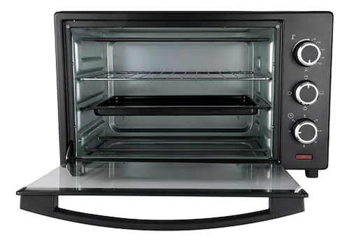 HORNO ELECTRICO 30LTS-NEGRO-TIMER-CON ALARMA SMARTLIFE SL-GO0030PN miniatura