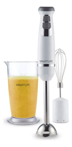 MINIPIMER-BLANCO-600W-2 VELOCIDADES-BATE-LICUA-VARILLA METAL SMARTLIFE SL-SM6038WPN