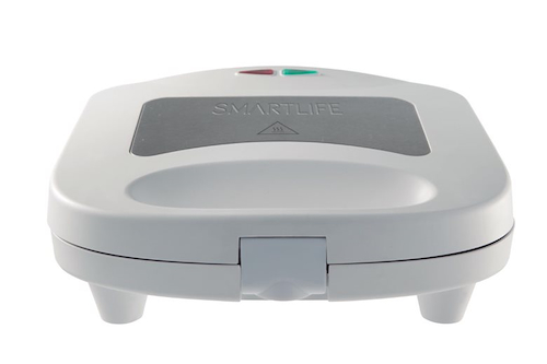 SANDWICHERA WAFLERA-BLANCO-ANTIADHERENTE-SANDWICH-WAFLES SMARTLIFE SWD5000