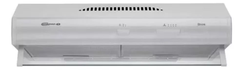 PURIFICADOR BIOS 1 MOTOR  BLANCO-60CM CON LUZ SPAR 3766-B00-N