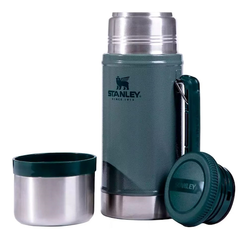 TERMO ACERO-CLASICO-1LTS VERDE-ALIMENTOS STANLEY 10-01229-014