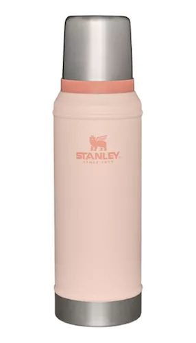 TERMO ACERO-CLASICO 591ML ROSA-C/TAPON CEBADOR STANLEY 10-10294-029