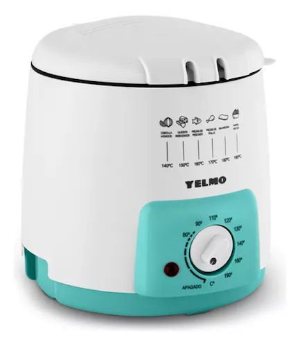 FREIDORA-BLANCO-1.2LTS-1200E-FILTRO PARA HUMO YELMO FR-7300