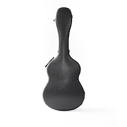 - E400C Estuche rigido Guitarra Clásica. Abs.  Interior terciopelo