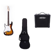 - Combo Guitarra 1 Combo Guitarra electrica p/zurdo + Amplificador + Funda