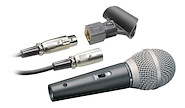 AUDIO-TECHNICA ATR1500X Micrófono Vocal Cable XLR a plug desconectable con abrazader
