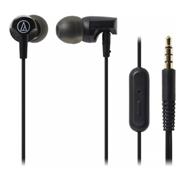 AUDIO-TECHNICA ATH-CLR100ISBK Auricular Urbano Tipo In-Ear, Incluye micrófono. Color negr