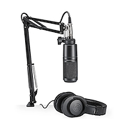 AUDIO-TECHNICA AT2020PK Pack de microfono	Pack Incluye: AT2020 + ATH-M20x + Soporte