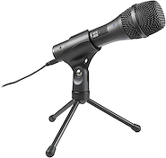 AUDIO-TECHNICA AT2005USB Micrófono Para Estudio Dinámico Cardioide, Salida XLR y USB
