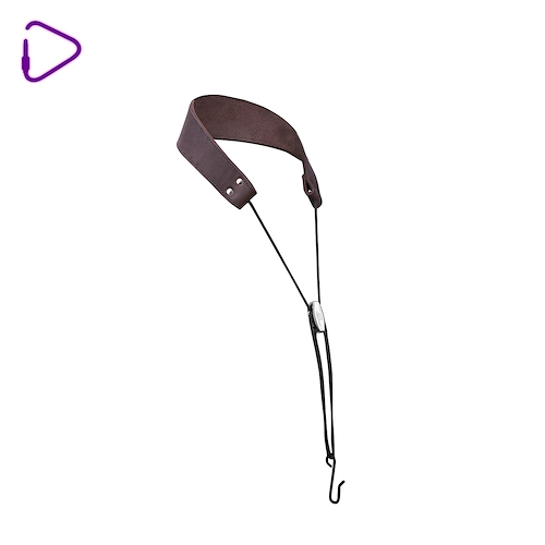 BAMBU CRC02 Correa Cuero Doble Reforzado para Clarinete