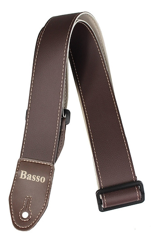 BASSO SF112 Correa SINTETICO MARRON SUAVE 5CM