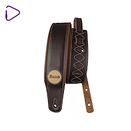 BASSO CLA14 Correa MARRON ALMOHADILLA DE ESPUMA 7.6CM