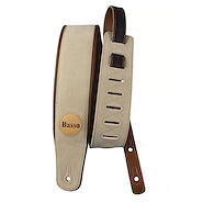 BASSO CLA01 Correa BEIGE ALMOHADILLA DE ESPUMA  7.6CM