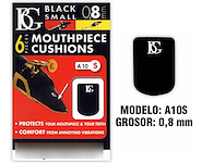 BG A10S PROTECTOR DE BOQUILLA SAXO/CLARINETE COLOR NEGRO SMALL 0.8MM