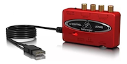 Behringer Uca 222 U-CONTROL UCA222 Interfase de audio USB de ultra baja latenc