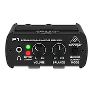 Behringer Powerplay P1 Amplificador de monitor intra-auricular para aplicaciones de