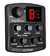 CHERUB GT-4 Ecualizador ACT.4 BANDAS C/AFINADOR, PHASE, MID CONTROL