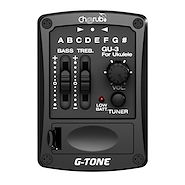 CHERUB GU3 Ecualizador para Ukelele 3 bandas - Afinador incluido