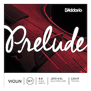 DADDARIO Orchestral J8104/4L Encordado p/Violin, 4/4, PRELUDE VIOLIN SET, Solid steel cor
