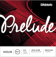 DADDARIO Orchestral J8104/4M Encordado p/Violin, 4/4, PRELUDE VIOLIN SET, Solid steel cor