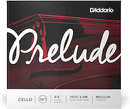DADDARIO Orchestral J10104/4M Encordado p/ Cello, PRELUDE CELLO SET 4/4, Nucleo de acero,