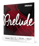 DADDARIO Orchestral J8101/4M Encordado p/Violin, 1/4, PRELUDE VIOLIN SET, Solid steel cor