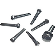 DADDARIO Planet Waves PWPS9 Set de pins para puente de acustica color negro
