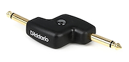 DADDARIO Planet Waves PW-P047B Adaptador | Plug 1/4 a Plug | 1/4 Desfasado | (p/Pedales)