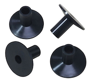DIXON PSYV19CHP Protector Plastico Corto Para Asiento De Platillo - 4 Unidad