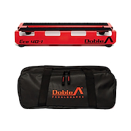 DOBLE A ECO40-1_B RD Pedalboard. Modelo Eco 40-1. Incluye Bolso. Roja