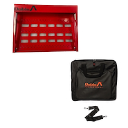 DOBLE A DIGI FM3+W RD Pedalboard. Para Pedaleras y Multiefectos. Bolso. Roja