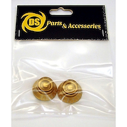 DS PARTS DS-A106 Set de Perillas / Bell Knobs / Dorado / Anclaje: 18 ranuras
