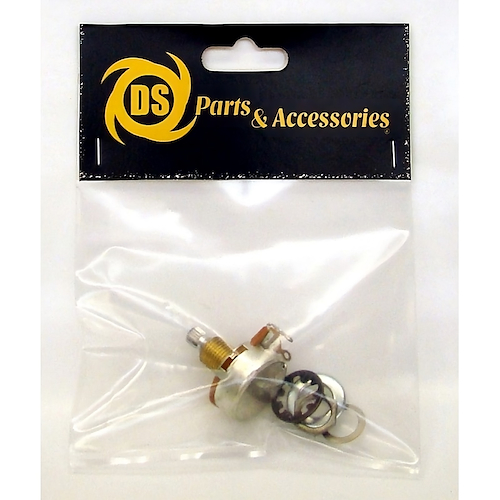 DS PARTS DS-A11 Potenciómetro Lineal B500K / Rosca Corta de Bronce / Anclaje
